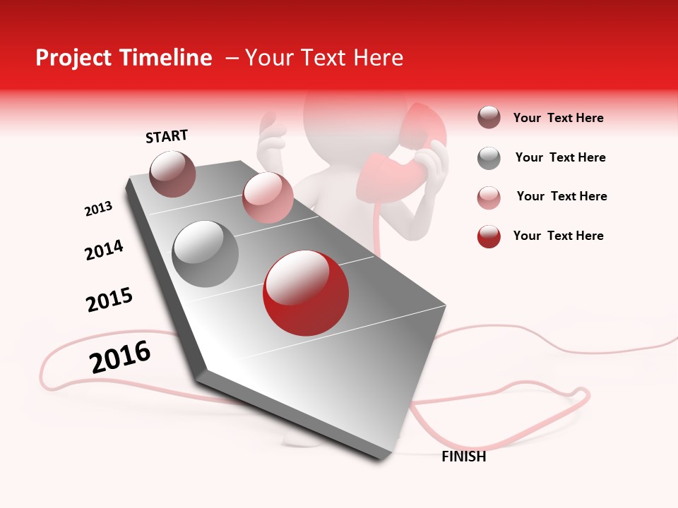 Dial Stock Illustration PowerPoint Template