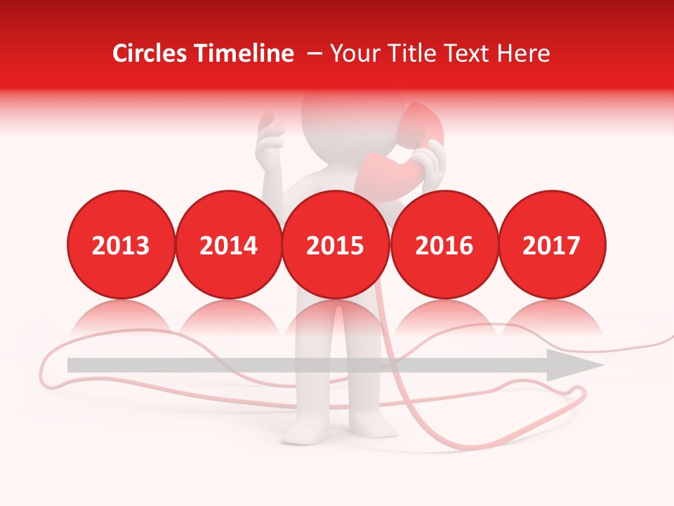 Dial Stock Illustration PowerPoint Template