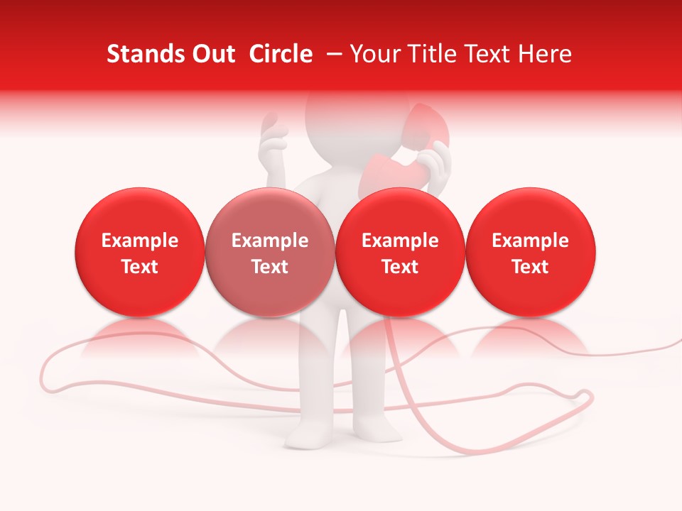 Dial Stock Illustration PowerPoint Template