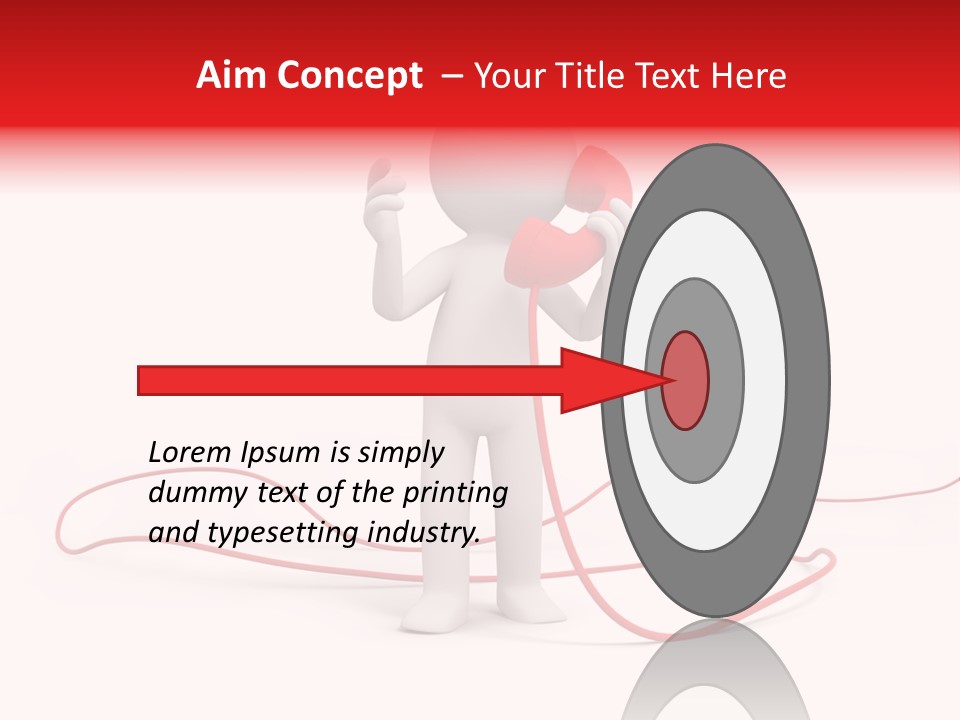 Dial Stock Illustration PowerPoint Template