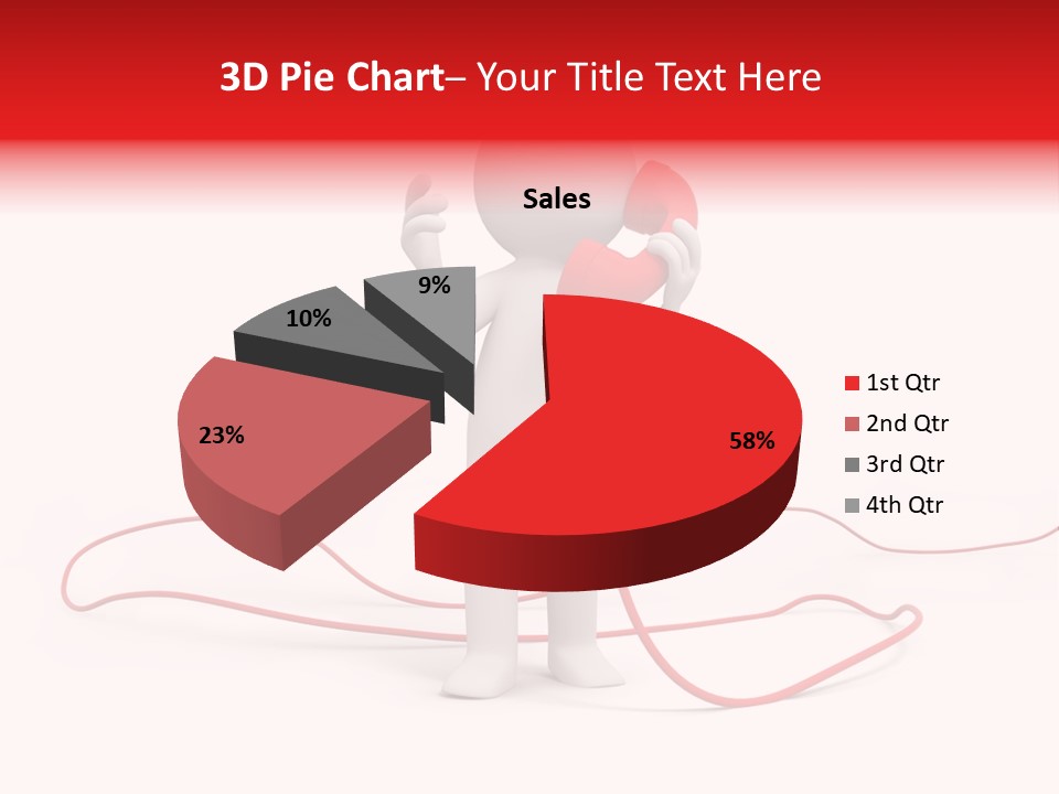 Dial Stock Illustration PowerPoint Template