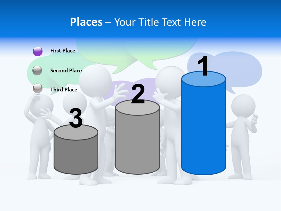 Comic Group People PowerPoint Template