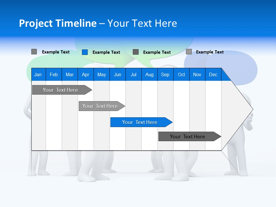 Comic Group People PowerPoint Template