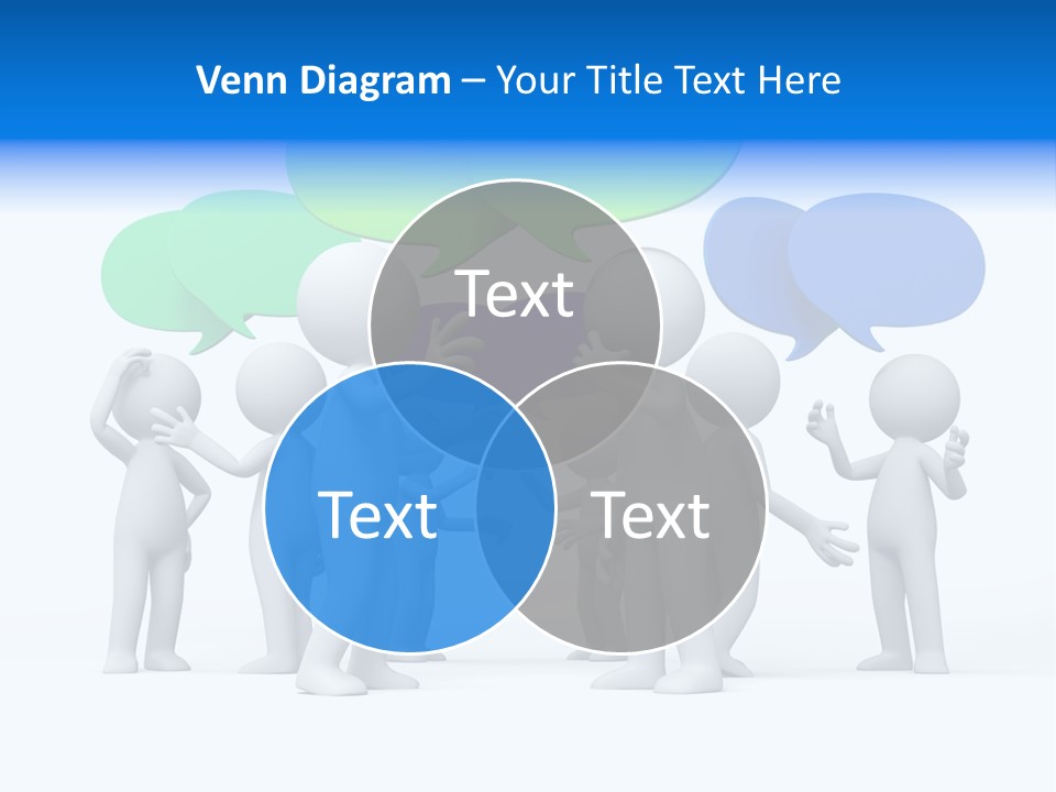 Comic Group People PowerPoint Template