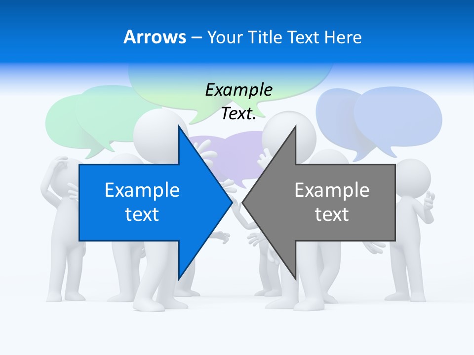 Comic Group People PowerPoint Template