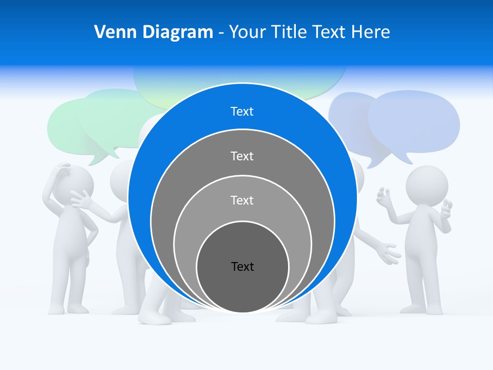 Comic Group People PowerPoint Template