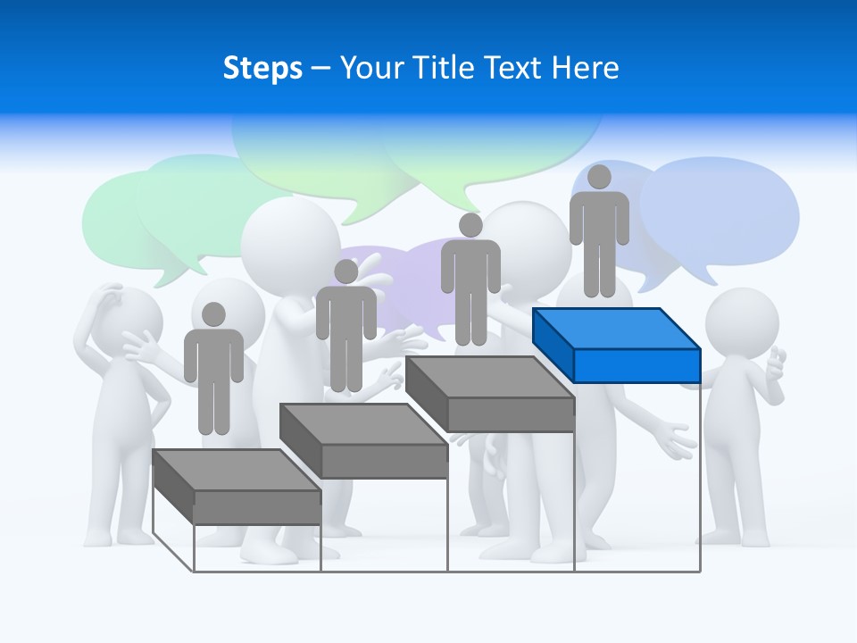 Comic Group People PowerPoint Template