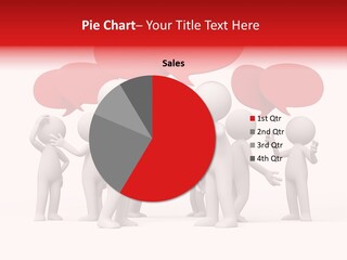 Debate Design Bubble PowerPoint Template