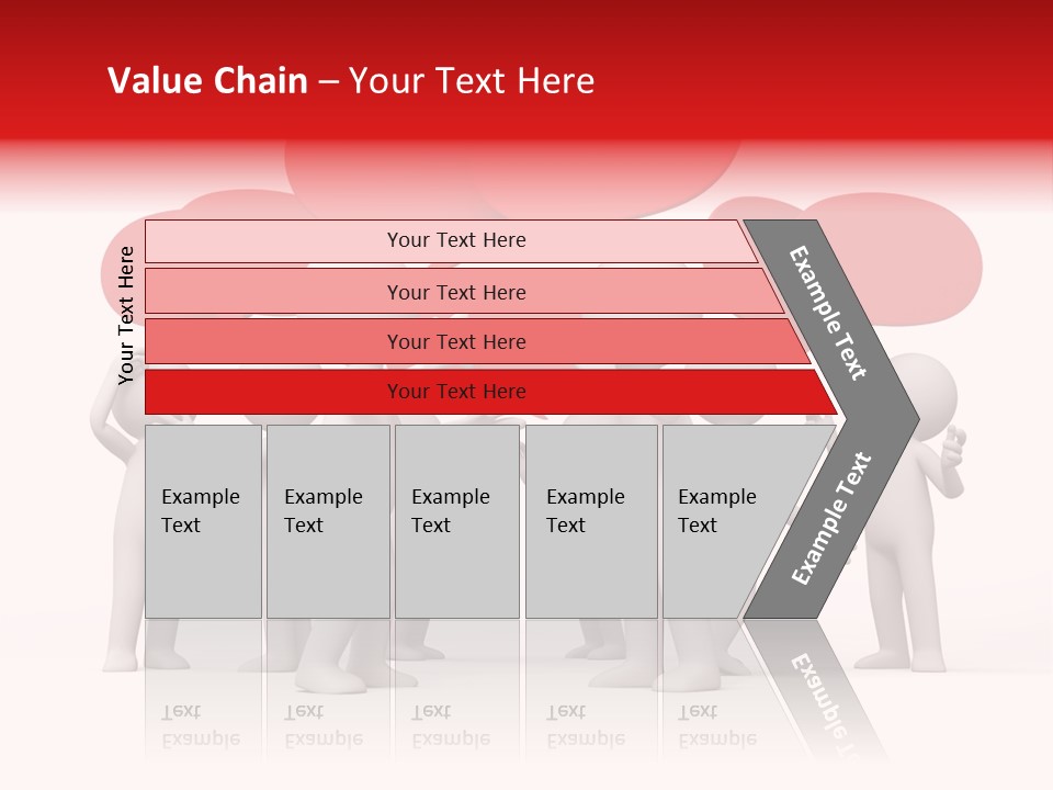 Debate Design Bubble PowerPoint Template