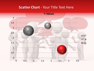 Debate Design Bubble PowerPoint Template