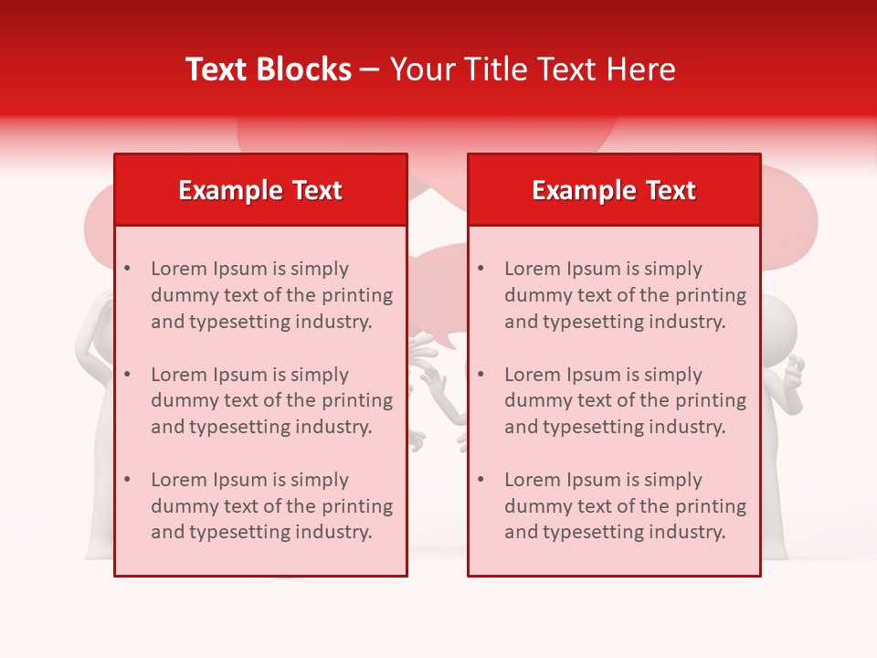Debate Design Bubble PowerPoint Template