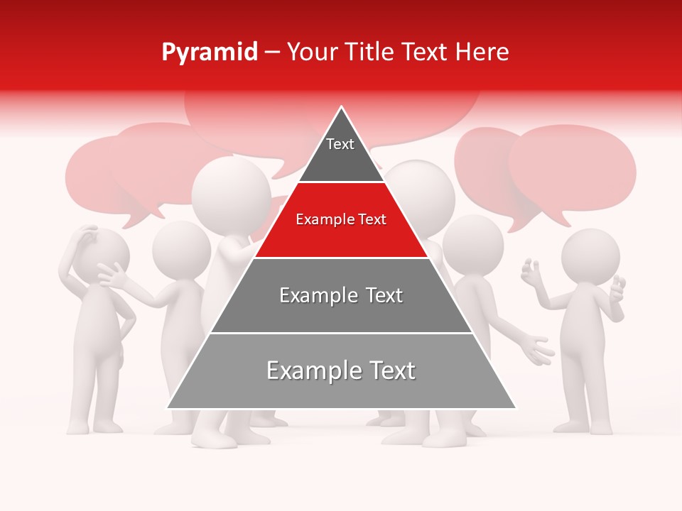 Debate Design Bubble PowerPoint Template