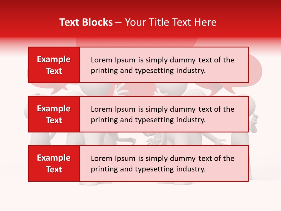 Debate Design Bubble PowerPoint Template