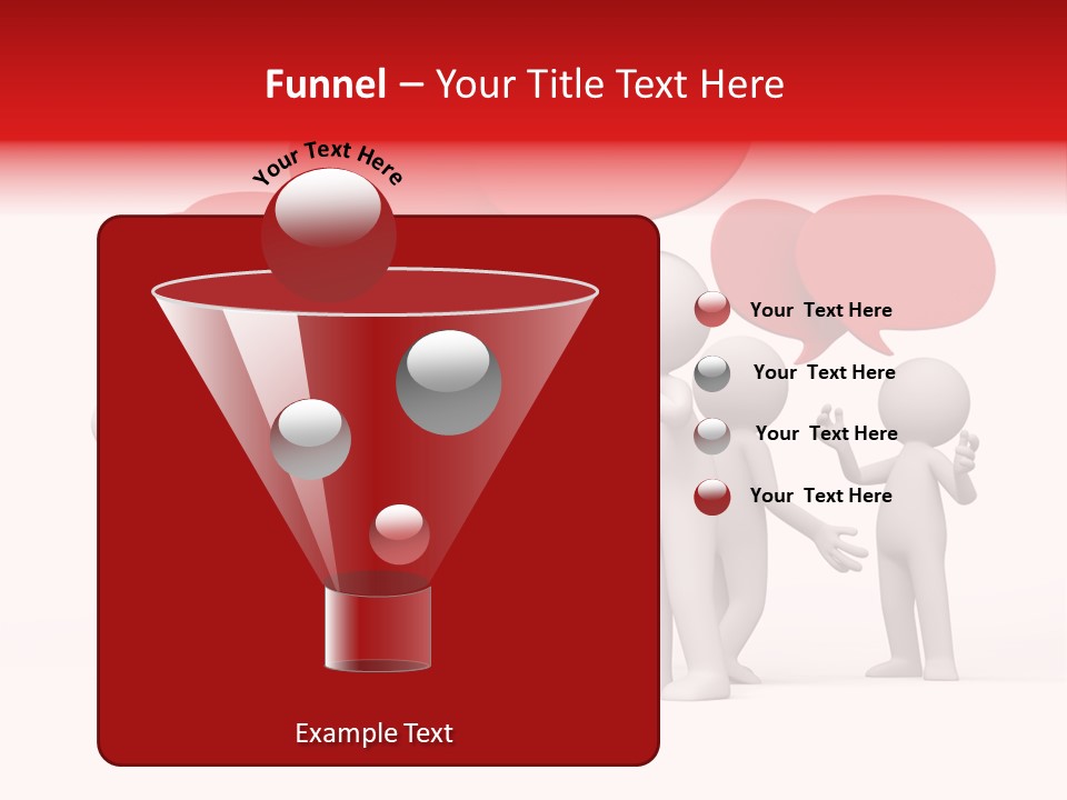 Debate Design Bubble PowerPoint Template