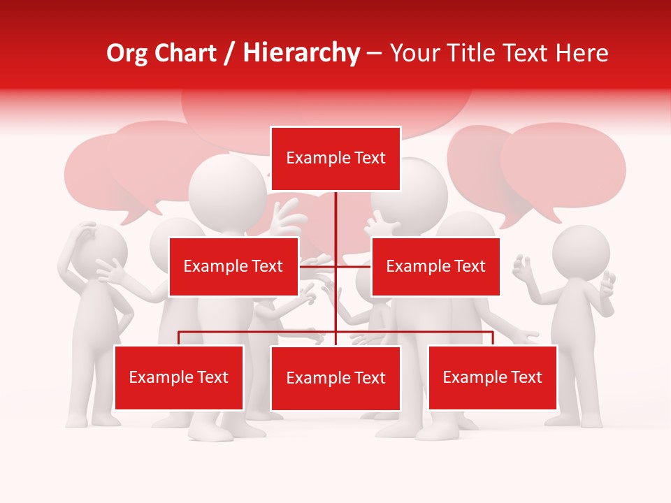 Debate Design Bubble PowerPoint Template