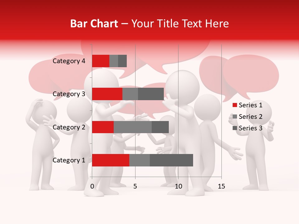 Debate Design Bubble PowerPoint Template