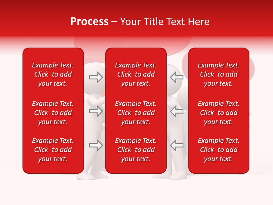 Debate Design Bubble PowerPoint Template