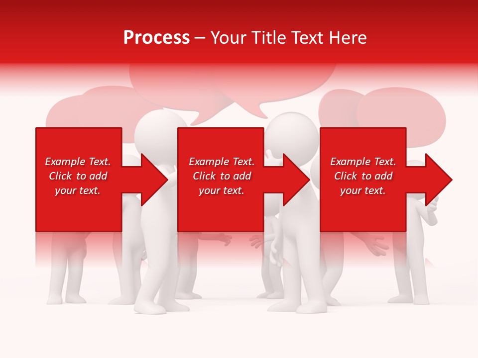 Debate Design Bubble PowerPoint Template