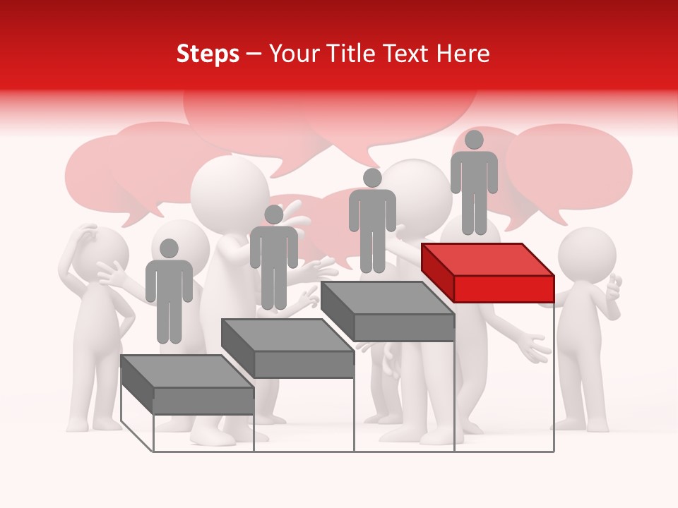 Debate Design Bubble PowerPoint Template