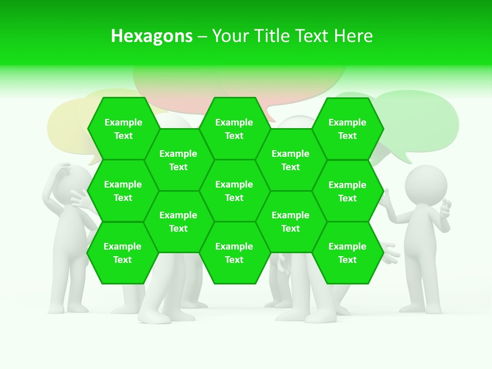 White Debate Conversation PowerPoint Template