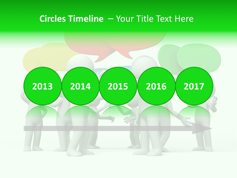 White Debate Conversation PowerPoint Template