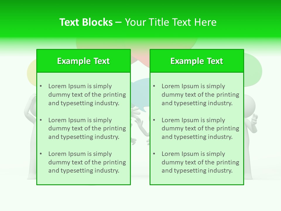 White Debate Conversation PowerPoint Template