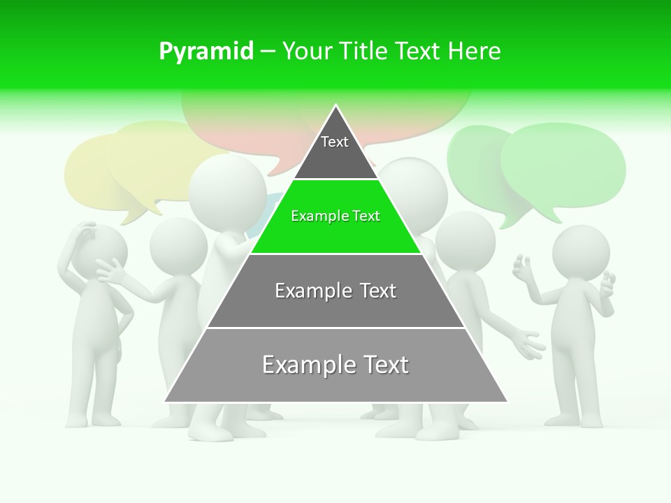 White Debate Conversation PowerPoint Template