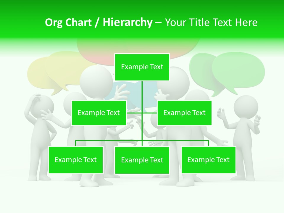 White Debate Conversation PowerPoint Template