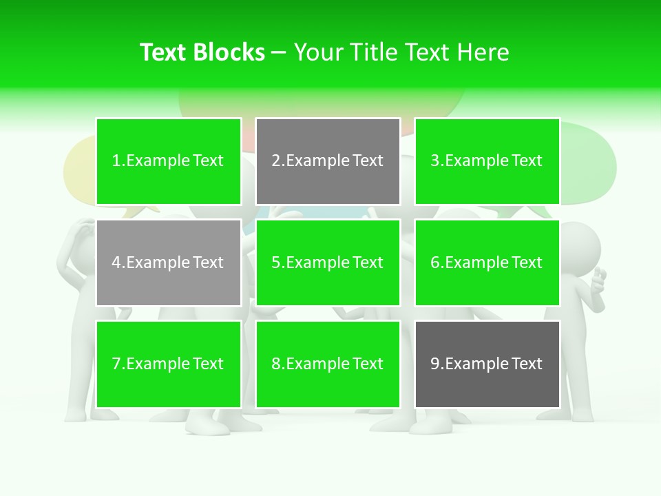White Debate Conversation PowerPoint Template