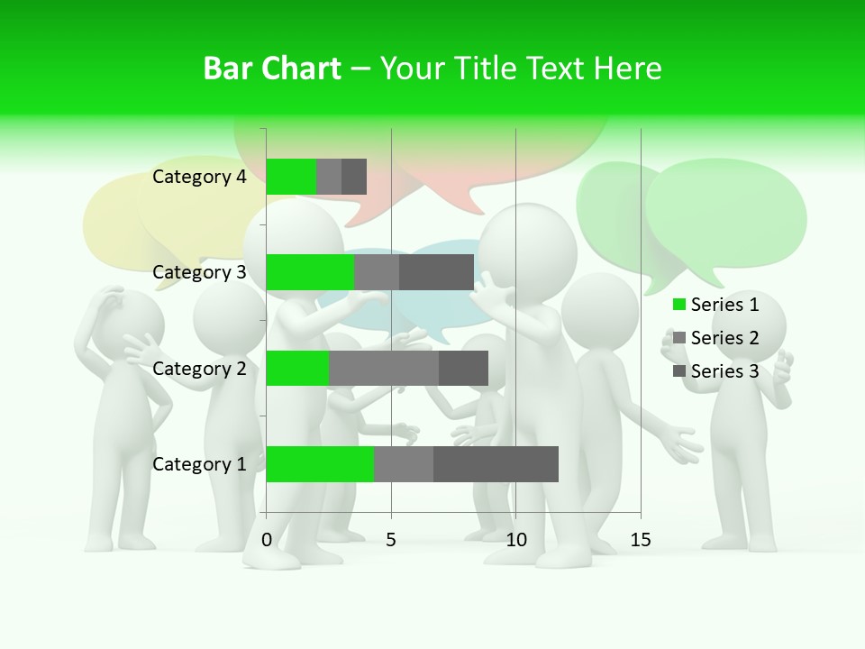 White Debate Conversation PowerPoint Template