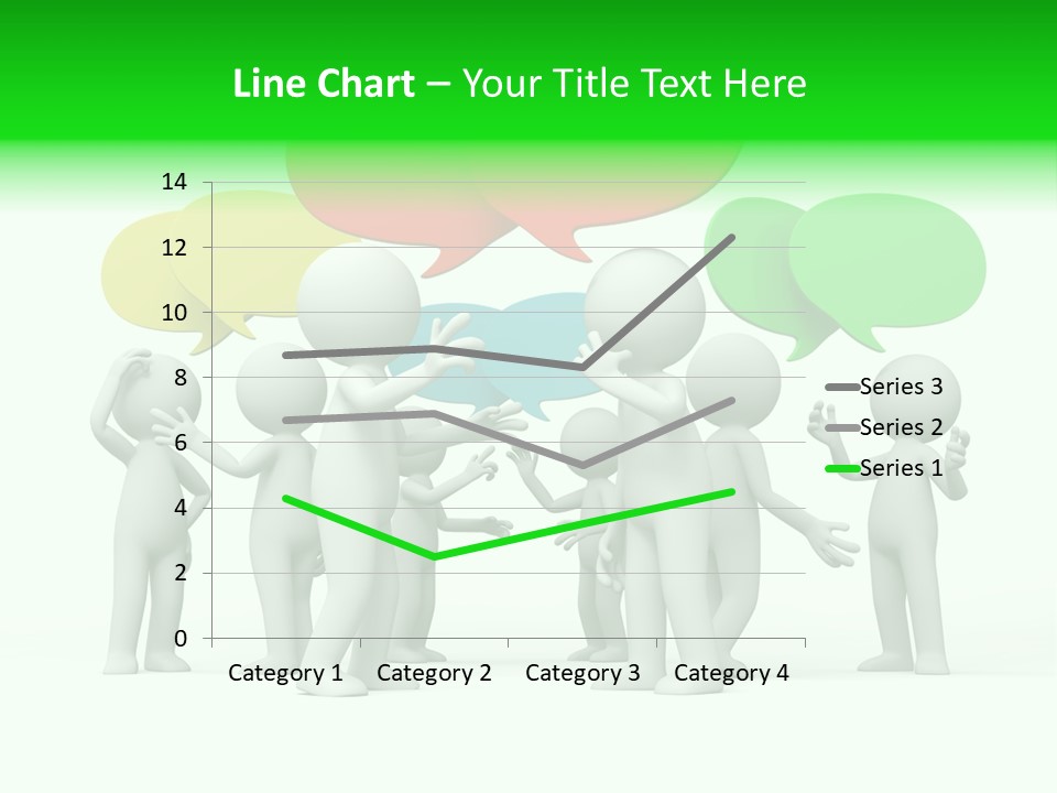 White Debate Conversation PowerPoint Template