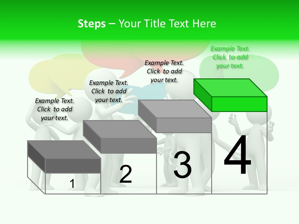 White Debate Conversation PowerPoint Template
