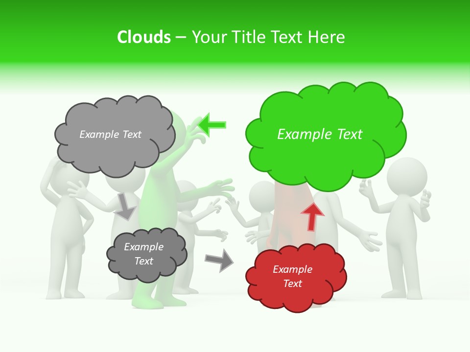 Chat Conceptual Chatting PowerPoint Template