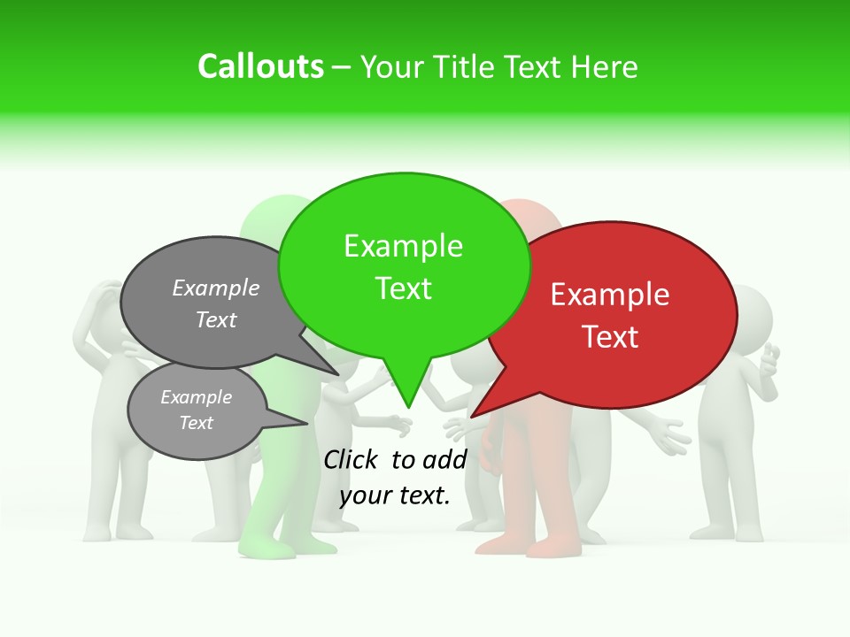 Chat Conceptual Chatting PowerPoint Template