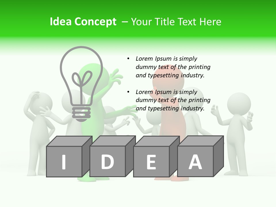 Chat Conceptual Chatting PowerPoint Template