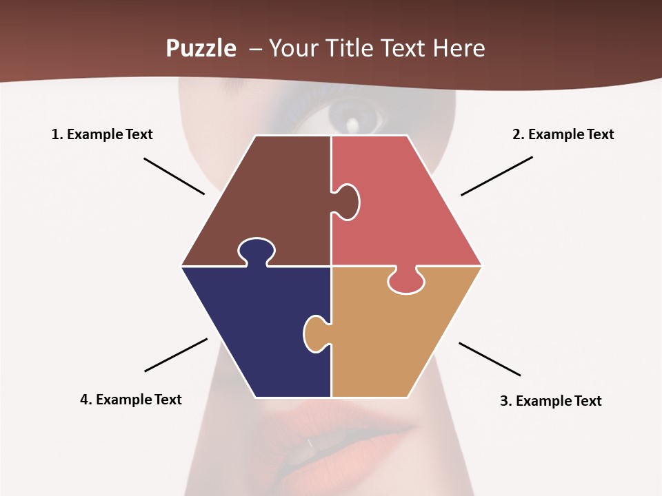 Examining Mystery Door PowerPoint Template