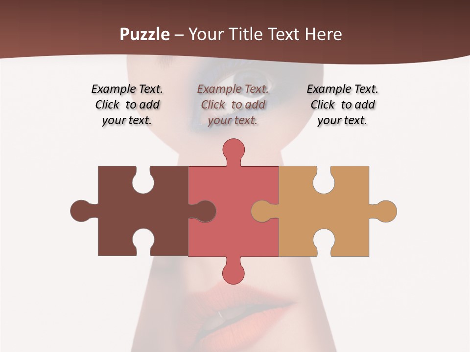 Examining Mystery Door PowerPoint Template