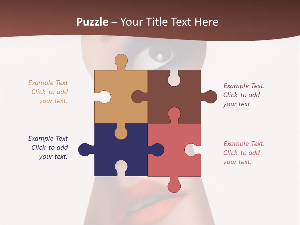 Examining Mystery Door PowerPoint Template