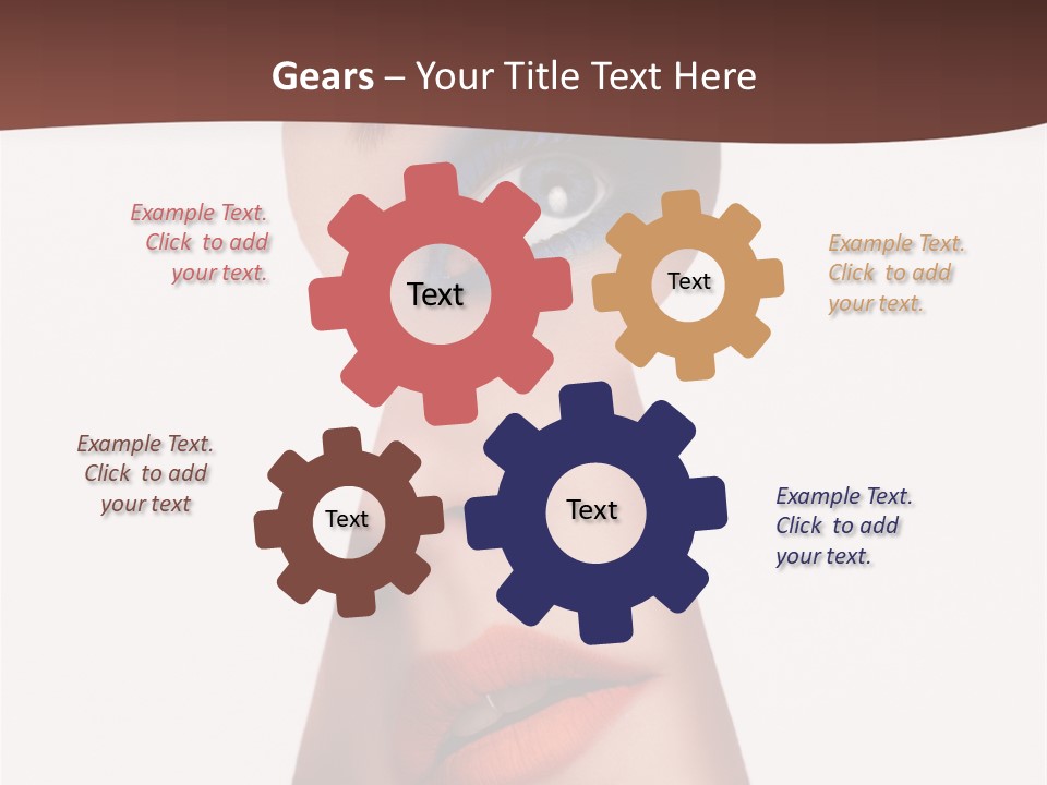 Examining Mystery Door PowerPoint Template