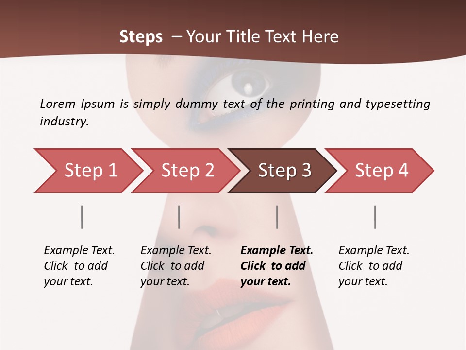 Examining Mystery Door PowerPoint Template