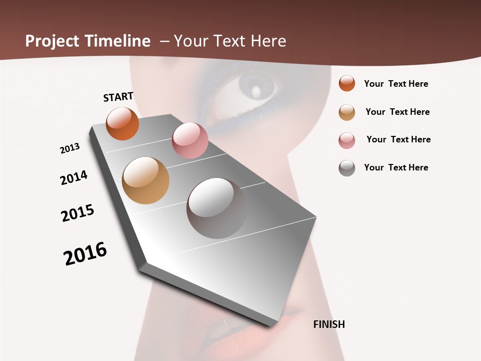 Examining Mystery Door PowerPoint Template