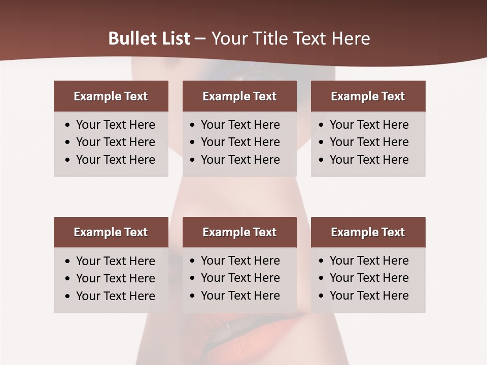 Examining Mystery Door PowerPoint Template