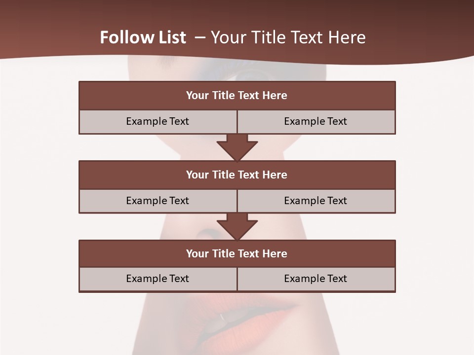 Examining Mystery Door PowerPoint Template