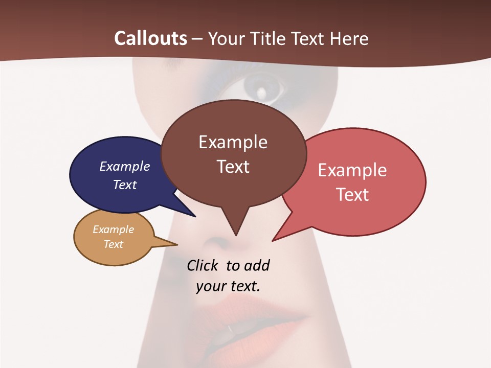 Examining Mystery Door PowerPoint Template