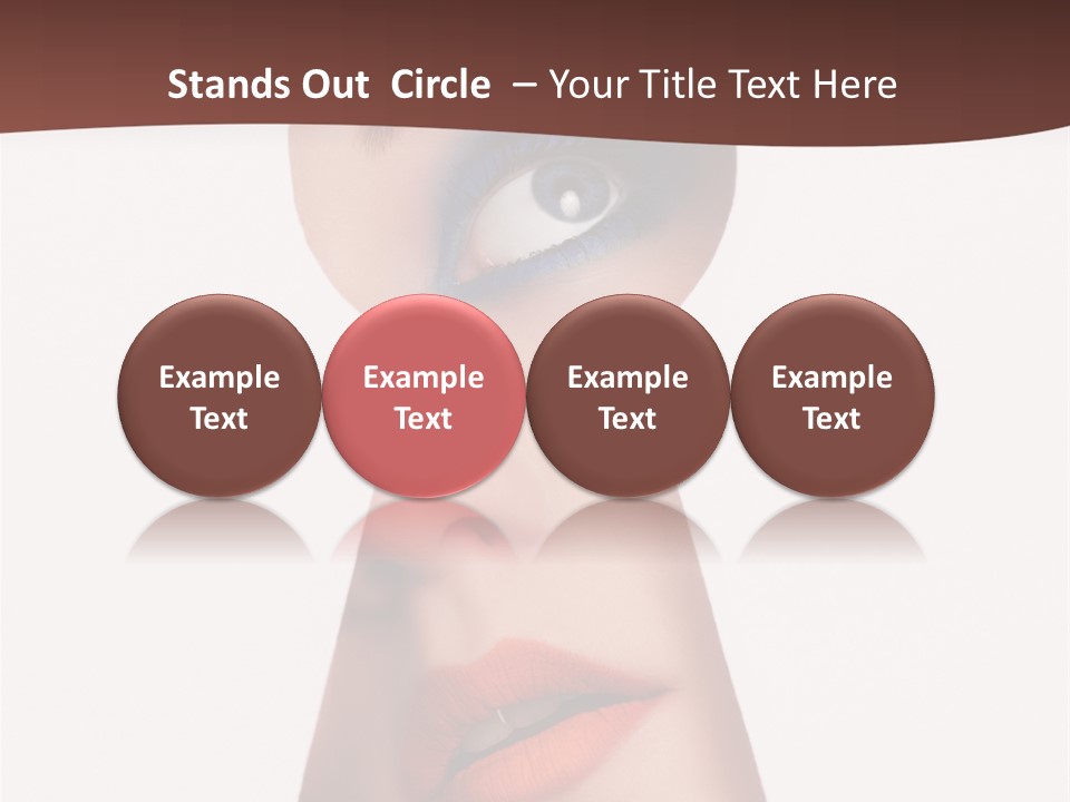 Examining Mystery Door PowerPoint Template