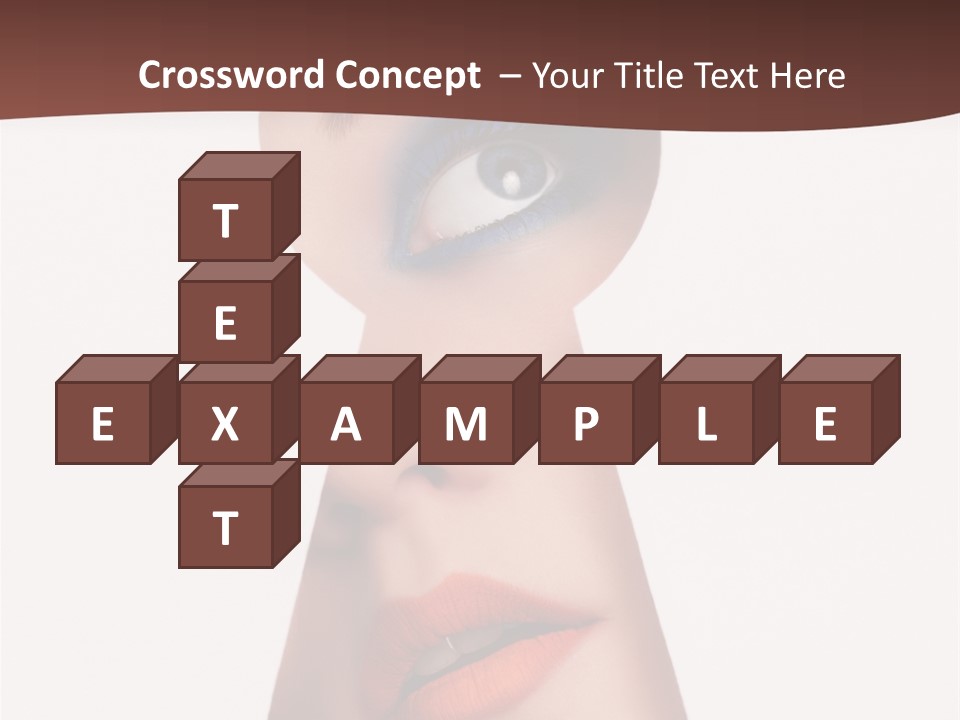 Examining Mystery Door PowerPoint Template