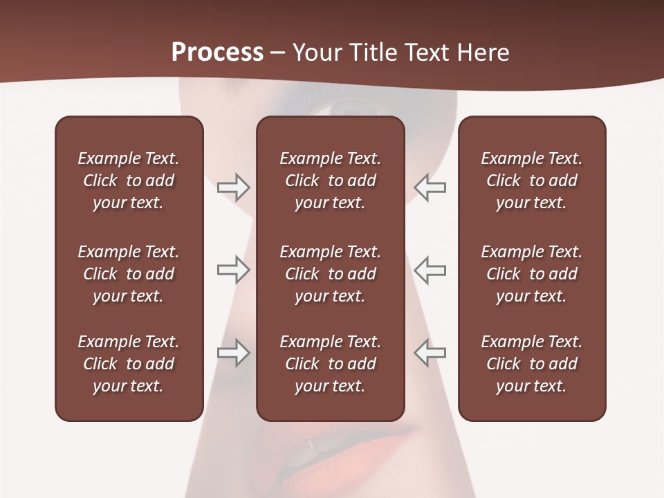 Examining Mystery Door PowerPoint Template