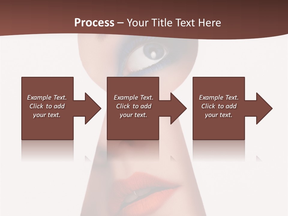 Examining Mystery Door PowerPoint Template