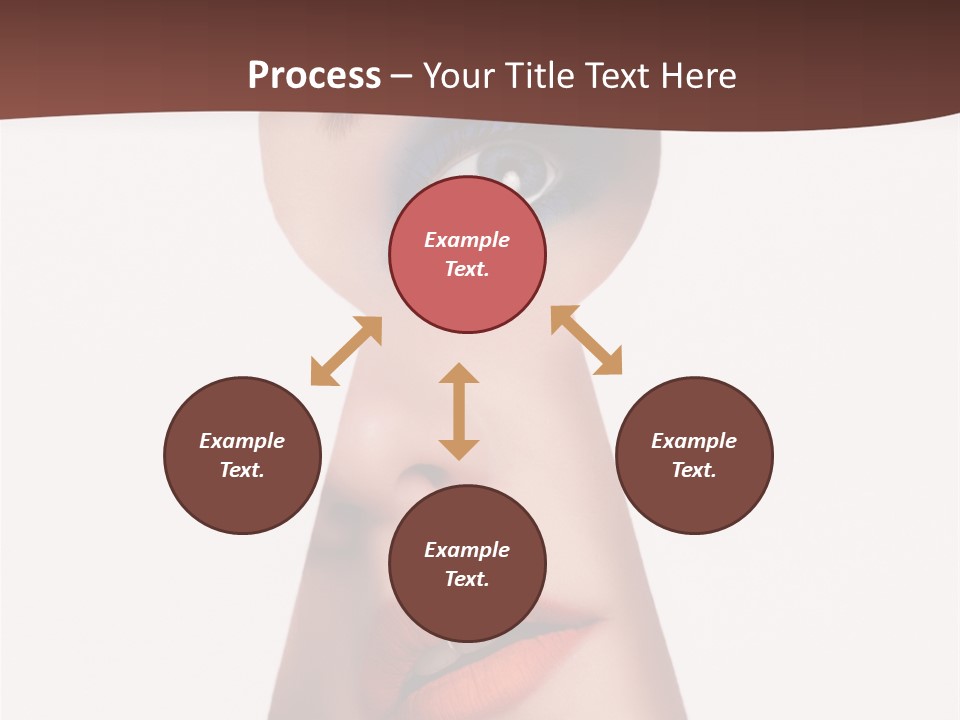 Examining Mystery Door PowerPoint Template
