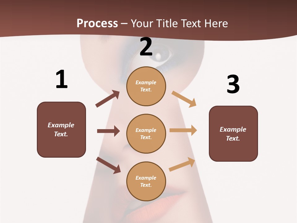 Examining Mystery Door PowerPoint Template